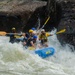 Thrill seekers take on rapids