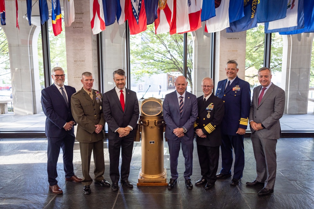 Commandant of the Marine Corps, Gen. Eric M. Smith attends Congressional Sea Service Award Ceremony