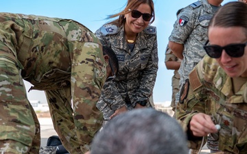 BRIGHT STAR 25: USAF, USN and EAF Aeromedical Evacuation and CCATT skill exchange