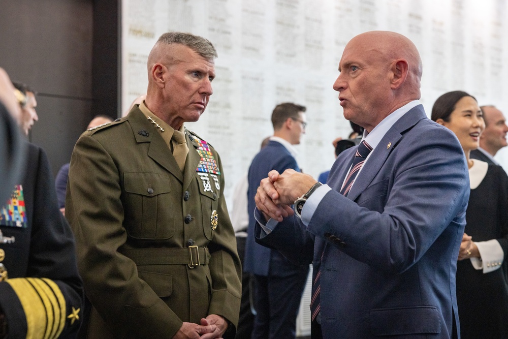 Commandant of the Marine Corps, Gen. Eric M. Smith attends Congressional Sea Service Award Ceremony