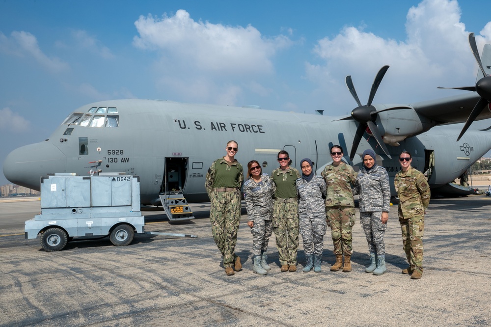 BRIGHT STAR 25: USAF, USN and EAF Aeromedical Evacuation and CCATT skill exchange