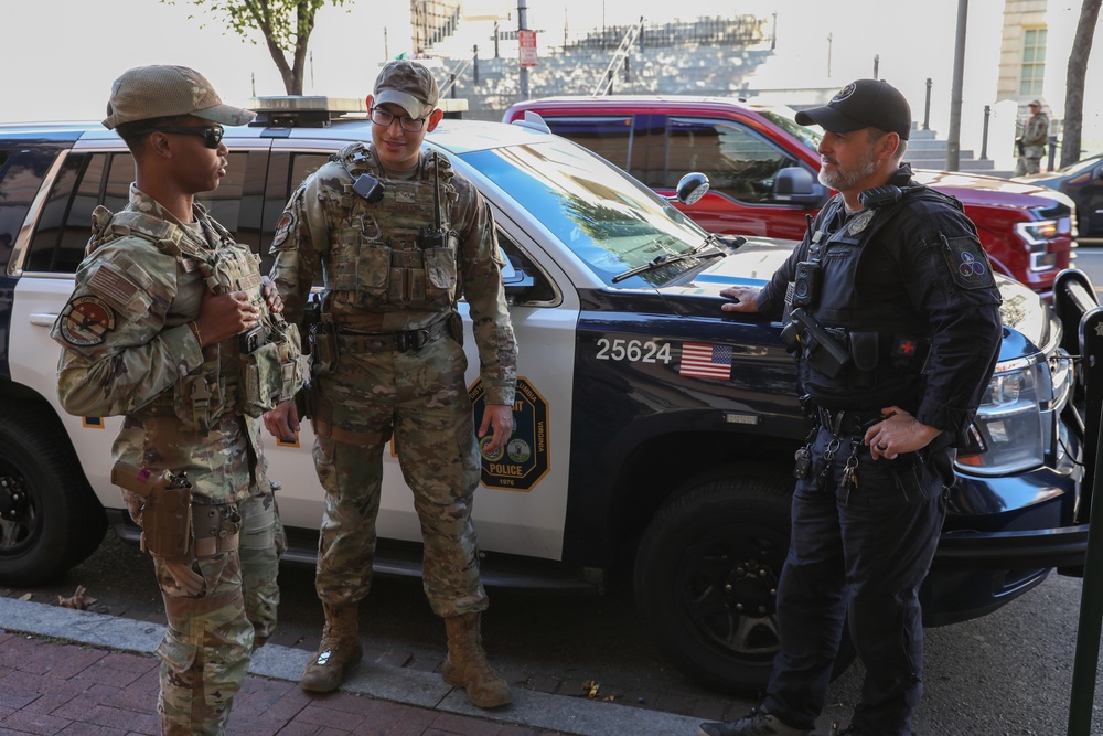 JTF - DC patrols with Metro Transit Police partners