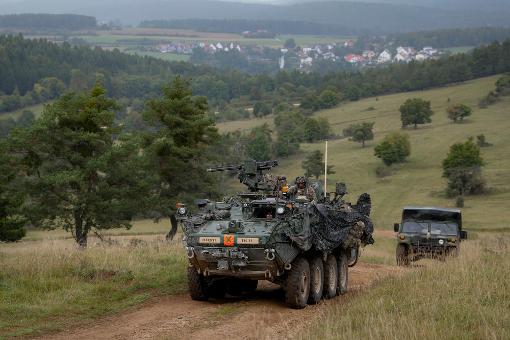 2nd Cavalry Regiment Stryker Operations at Saber Junction 25