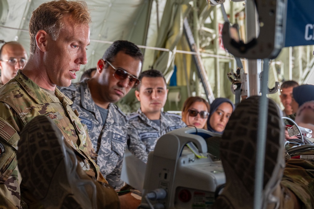 BRIGHT STAR 25: USAF, USN and EAF Aeromedical Evacuation and CCATT skill exchange