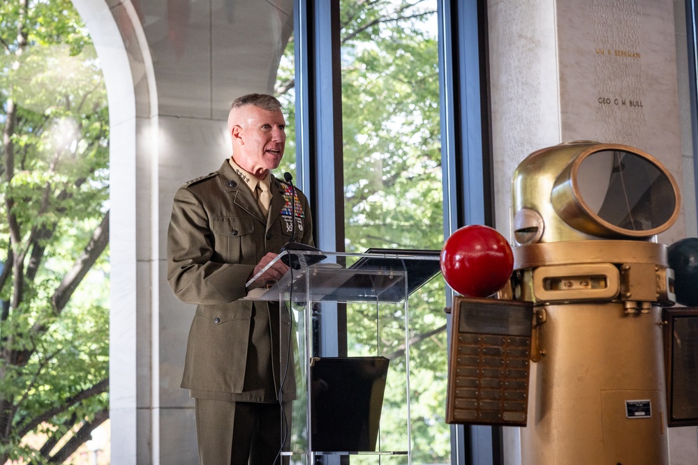Commandant of the Marine Corps, Gen. Eric M. Smith attends Congressional Sea Service Award Ceremony