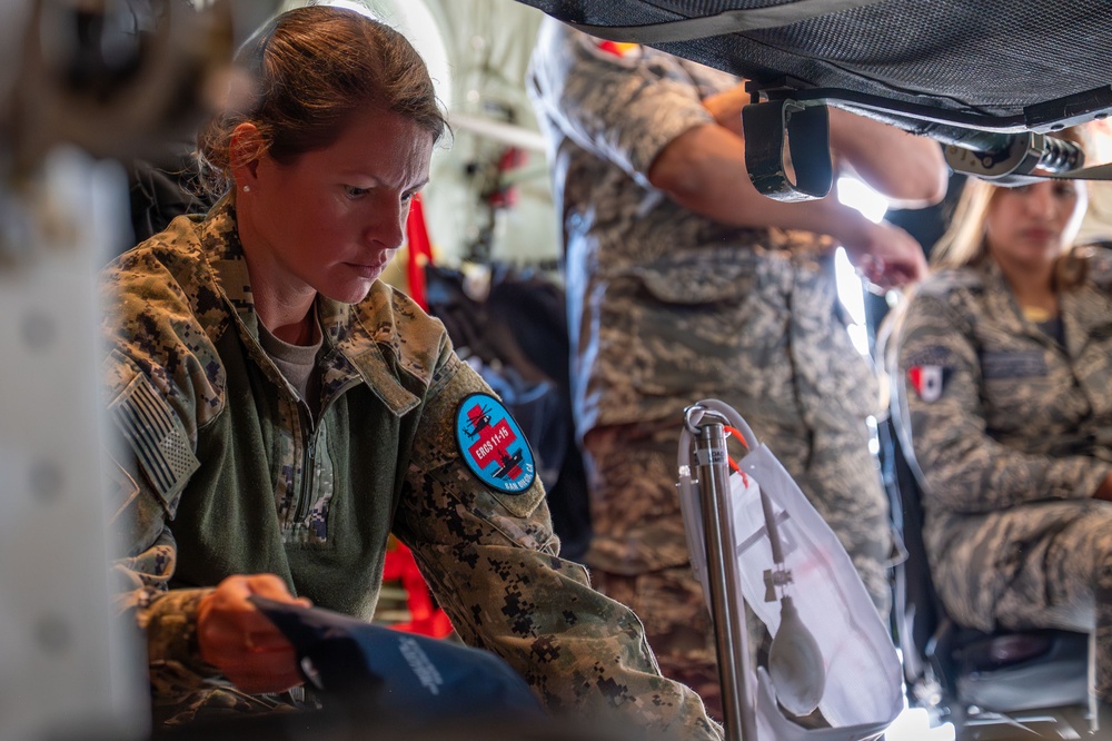 BRIGHT STAR 25: USAF, USN and EAF Aeromedical Evacuation and CCATT skill exchange