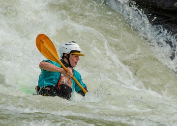 Thrill seekers take on rapids