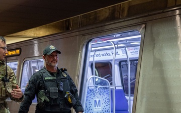JTF - DC patrols with Metro Transit Police partners