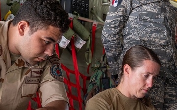 BRIGHT STAR 25: USAF, USN and EAF Aeromedical Evacuation and CCATT skill exchange
