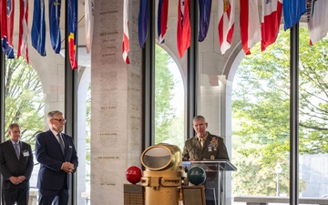 Commandant of the Marine Corps, Gen. Eric M. Smith attends Congressional Sea Service Award Ceremony