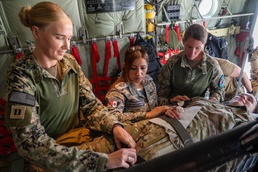 BRIGHT STAR 25: USAF, USN and EAF Aeromedical Evacuation and CCATT skill exchange