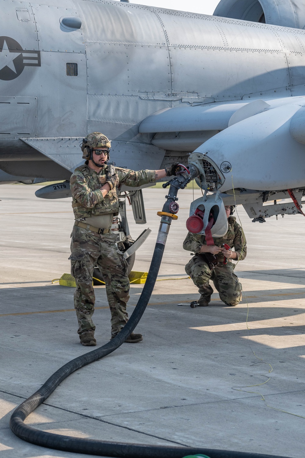 Maintainers ace night operations