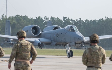 Michigan Airmen complete first fully night-vision A-10 combat turn