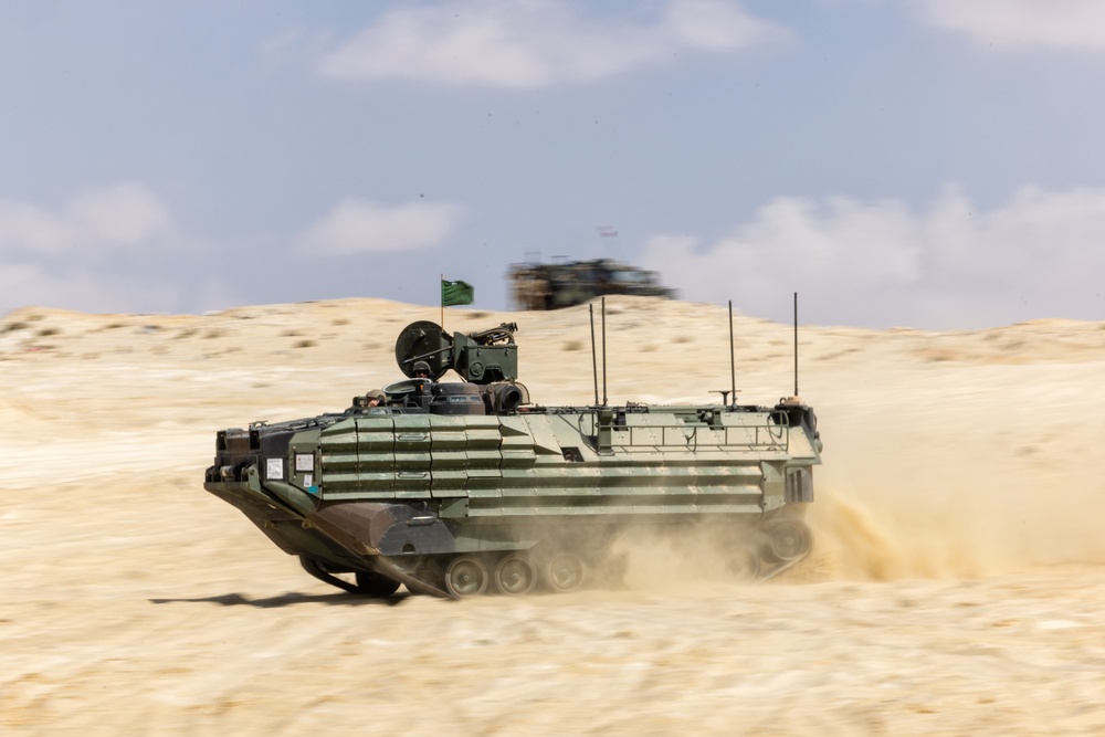 BRIGHT STAR 25: assault amphibious vehicle