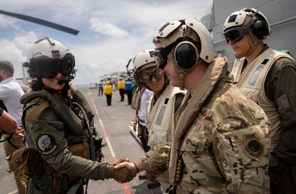 CJCS Greets Sailors