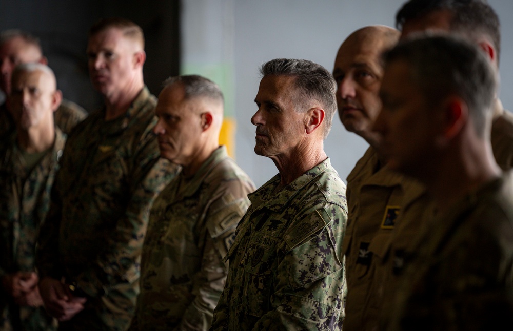 CJCS on USS Iwo Jima