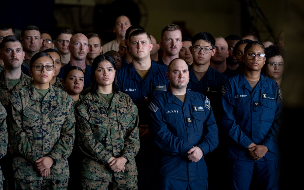 CJCS on USS Iwo Jima