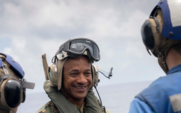 CJCS on  USS Iwo Jima