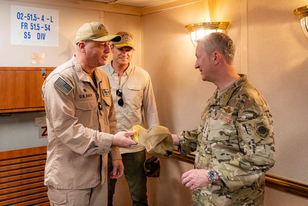 CJCS on USS Iwo Jima