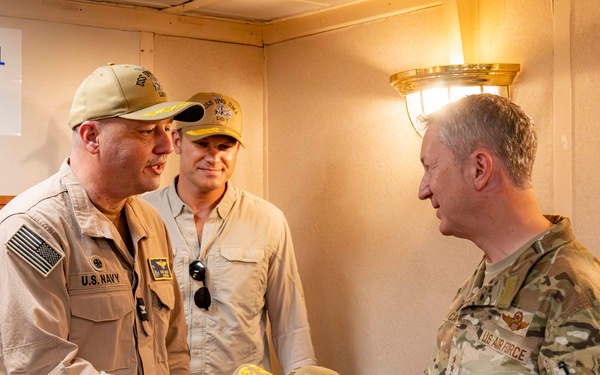 CJCS on USS Iwo Jima