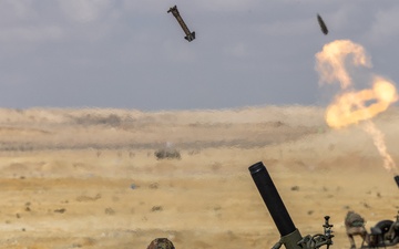BRIGHT STAR 25: Mortar live fire