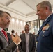Senators Mark Kelly and Todd Young receive Congressional Sea Service awards