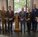Senators Mark Kelly and Todd Young receive Congressional Sea Service awards