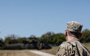 70th MPAD's Capt. Coker Departs With Missouri Guard Leadership for Change of Command Ceremony