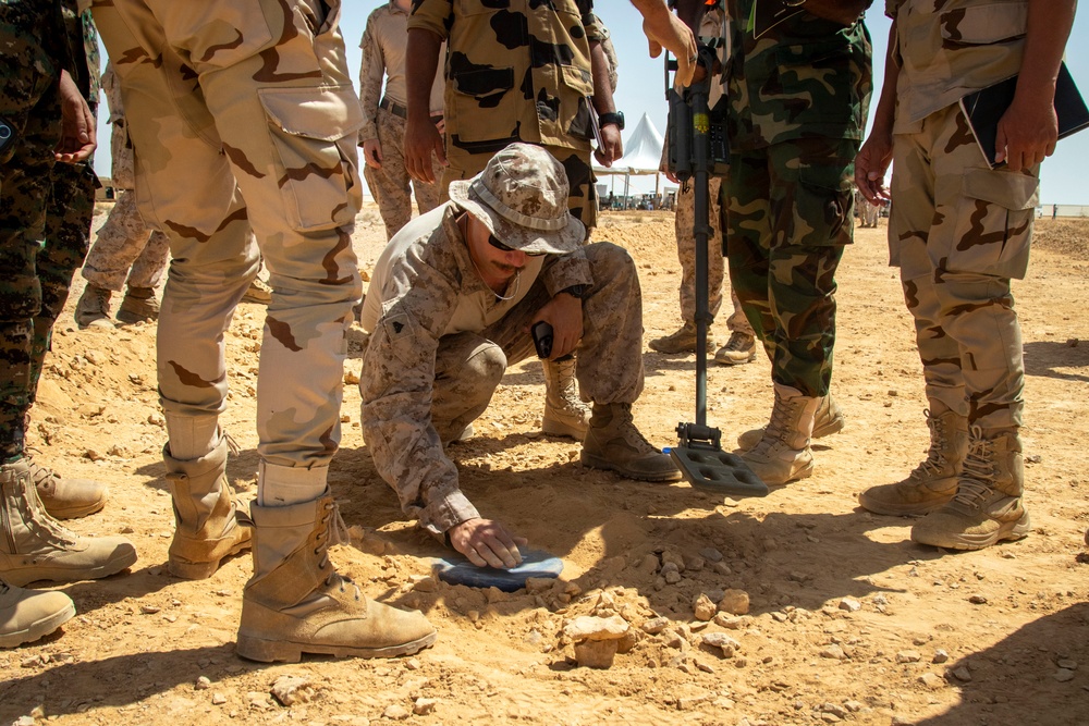 US Marines train partner nations in explosive hazard detection
