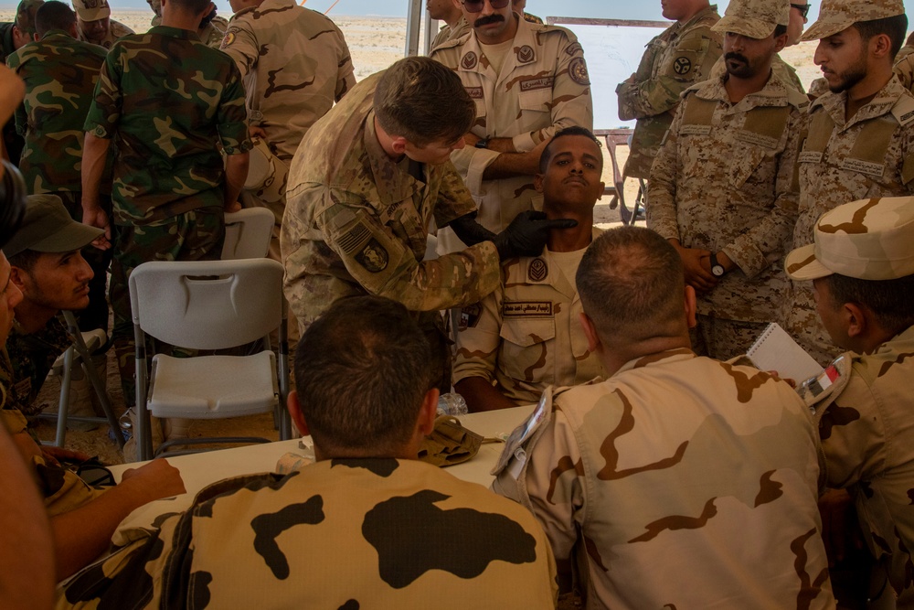 US Soldiers train partner nations in TCCC