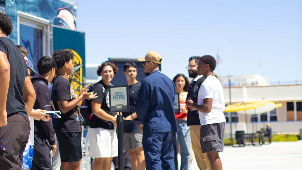 NTAG PACIFIC VISITS SAN PEDRO HIGH SCHOOL WITH STRIKE GROUP