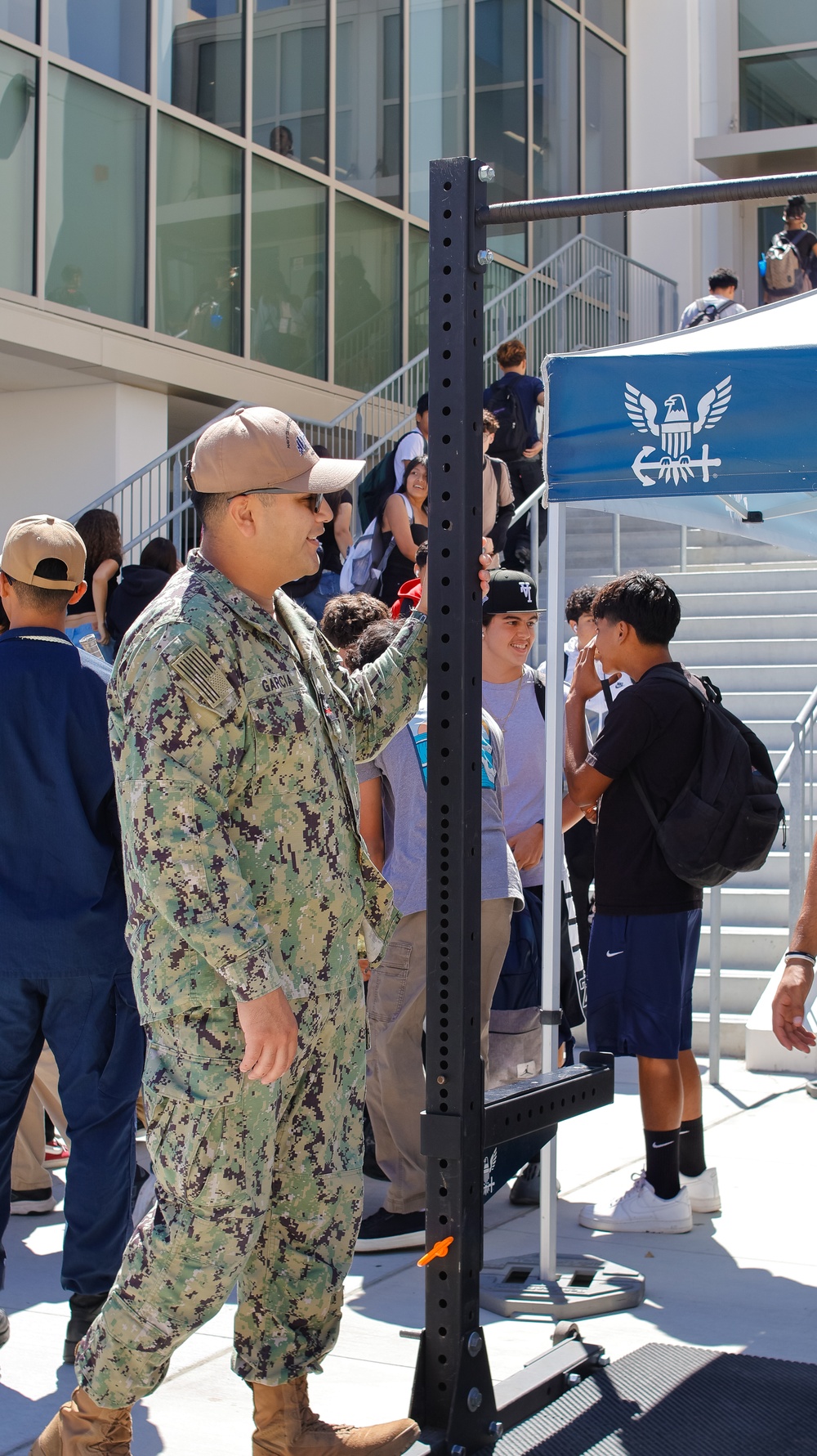 NTAG PACIFIC VISITS SAN PEDRO HIGH SCHOOL WITH STRIKE GROUP