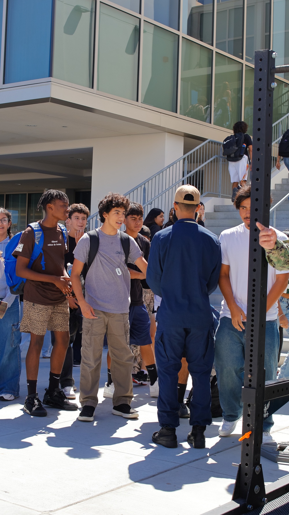 NTAG PACIFIC VISITS SAN PEDRO HIGH SCHOOL WITH STRIKE GROUP