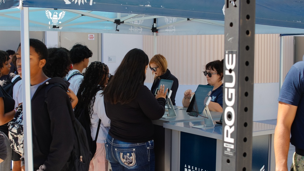 NTAG PACIFIC VISITS SAN PEDRO HIGH SCHOOL WITH STRIKE GROUP