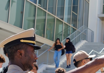 NTAG PACIFIC VISITS SAN PEDRO HIGH SCHOOL WITH STRIKE GROUP