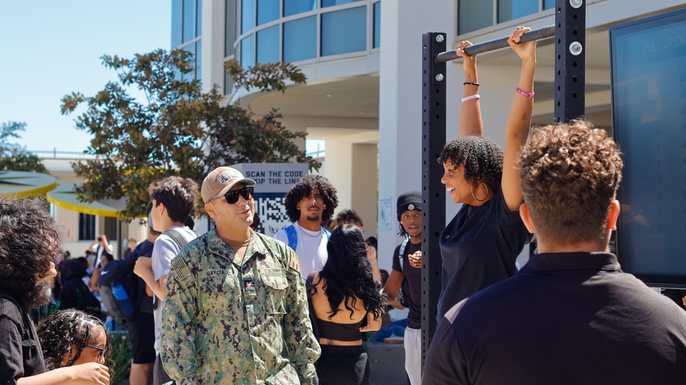 NTAG PACIFIC VISITS SAN PEDRO HIGH SCHOOL WITH STRIKE GROUP