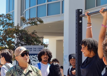 NTAG PACIFIC VISITS SAN PEDRO HIGH SCHOOL WITH STRIKE GROUP