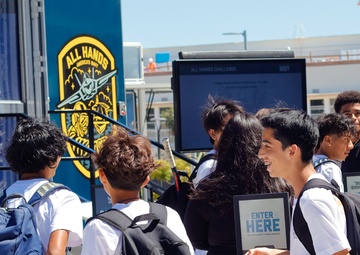 NTAG PACIFIC VISITS SAN PEDRO HIGH SCHOOL WITH STRIKE GROUP