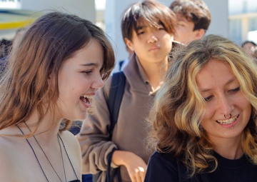 NTAG PACIFIC VISITS SAN PEDRO HIGH SCHOOL WITH STRIKE GROUP