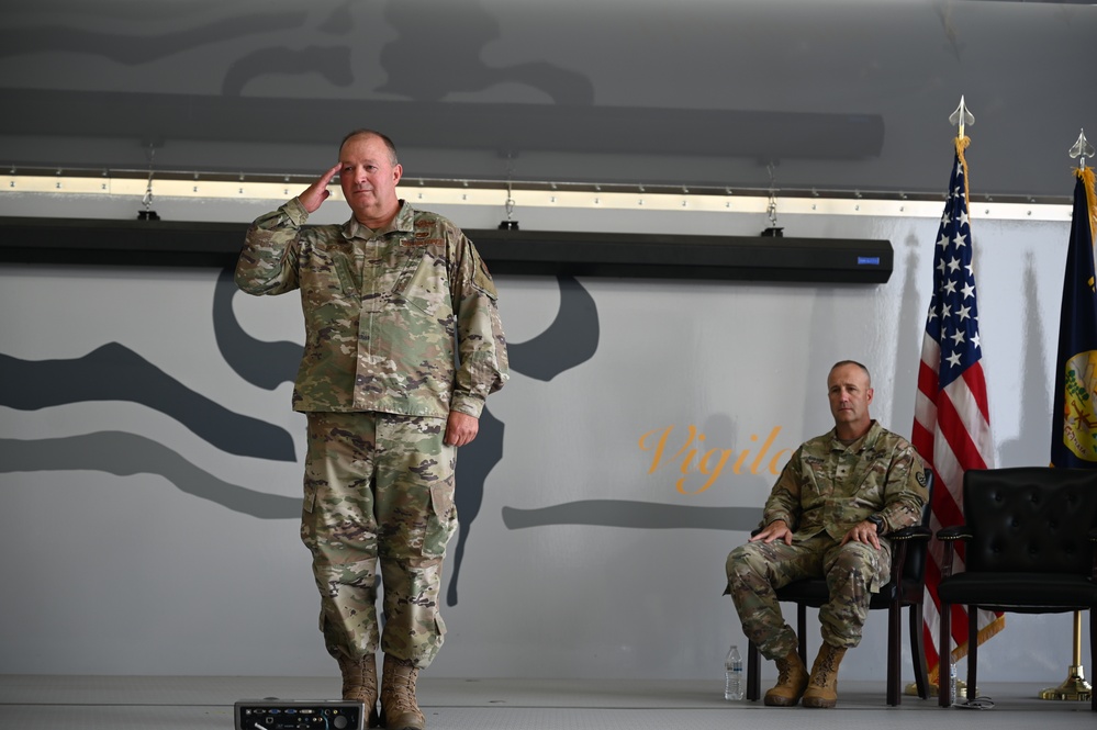 Brig. Gen. Dickson Renders Final Salute