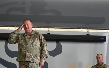 Brig. Gen. Dickson Renders Final Salute