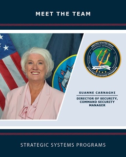 Meet the Team: Suanne Carnaghi, Director of Security and Command Security Manager, Strategic Systems Programs