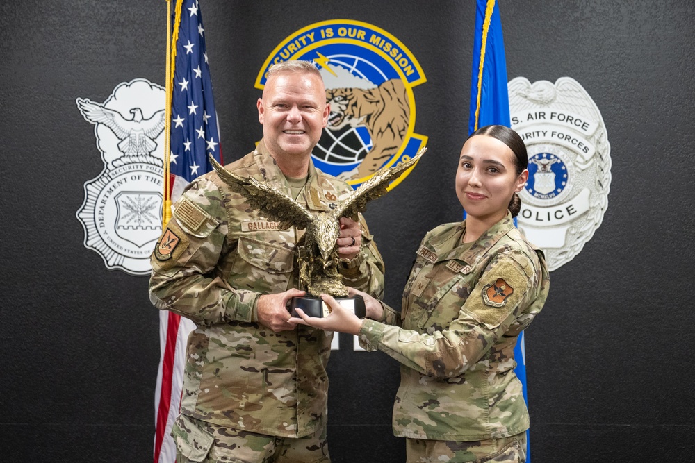 DAF recognizes 97th SFS as Outstanding Medium Security Forces Unit of the Year