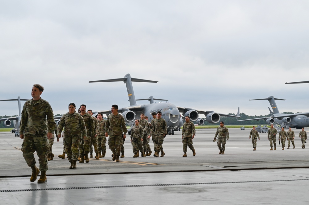 437th AW Commander Hosts All-Call at Joint Base Charleston