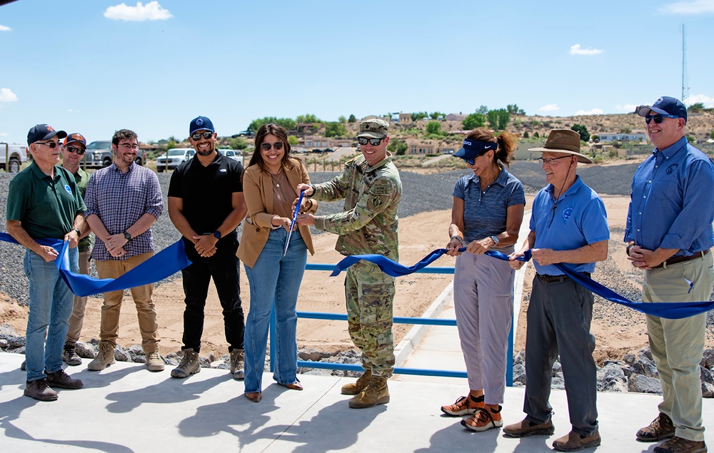 USACE-Albuquerque District joins SSCAFCA, others for ribbon-cutting ceremony on Tortugas Arroyo Improvements Project