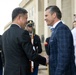 SW Hosts Singaporean Minister for Defense at the Pentagon