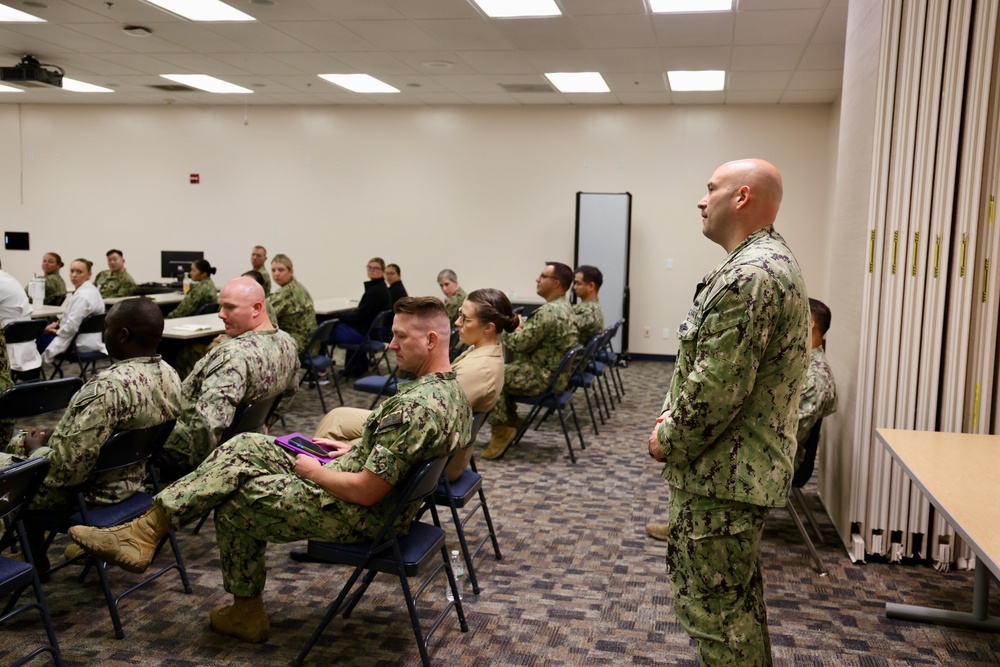 NMRTC Twentynine Palms welcomes MCAGCC Chief of Staff Col. Ronald D. Storer for Leadership Training