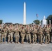 Task Force Magnolia patrolling National Mall