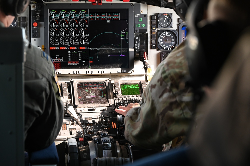 117ARW hosts flight for U.S. Embassy Members over Romania