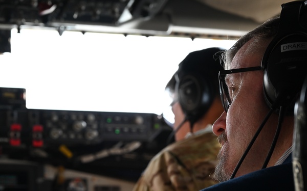 117ARW hosts flight for U.S. Embassy Members over Romania